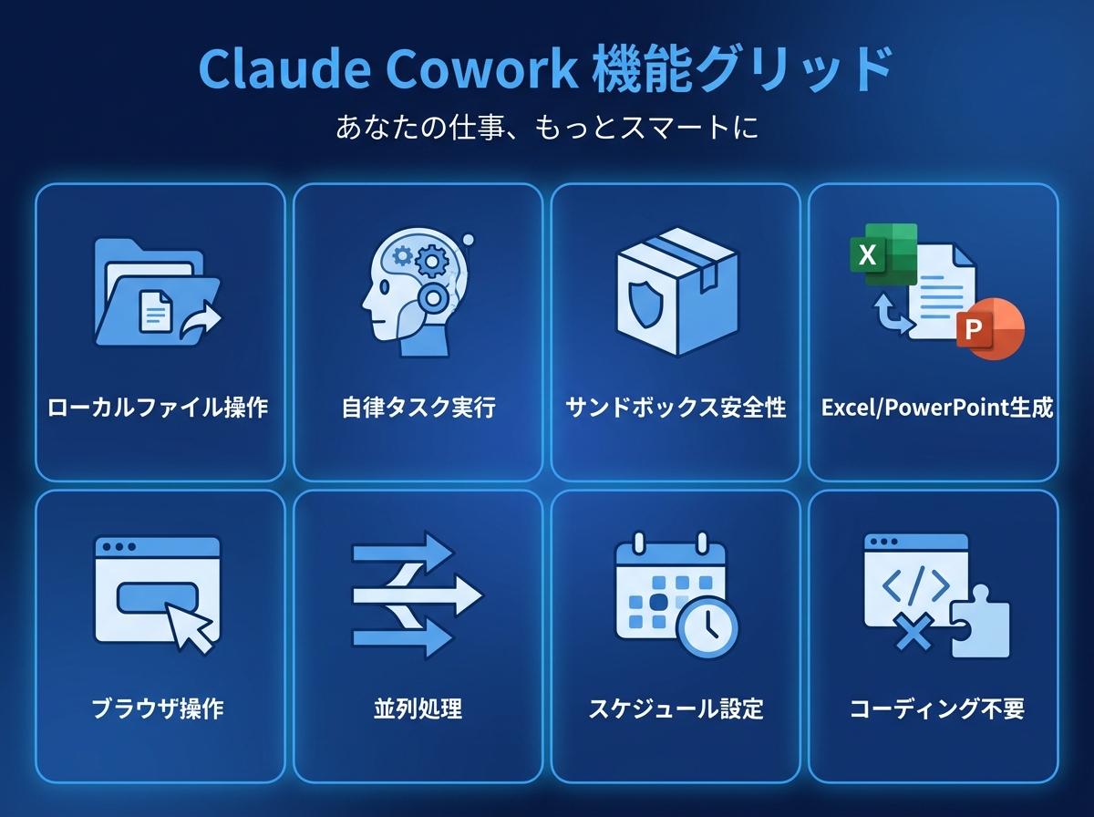 3. 詳細解説：Claude Coworkで何ができるのか