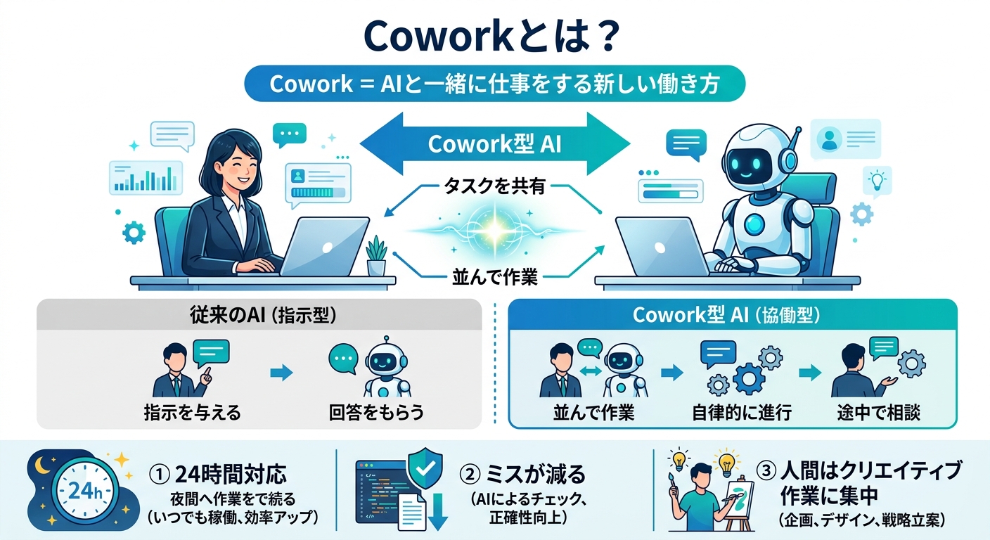 そもそも「Cowork」とは何か？——AIが