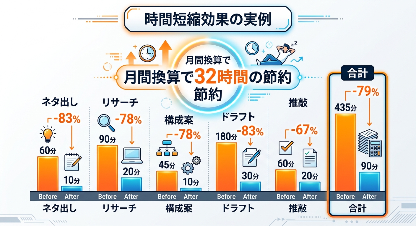 Claude Coworkを使った時間短縮効果の実例