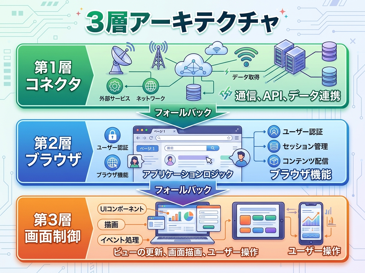 Claude CoworkがPCの画面・マウス・キーボードを直接操作。Computer Useの全貌と使い方 3層アーキテクチャ
