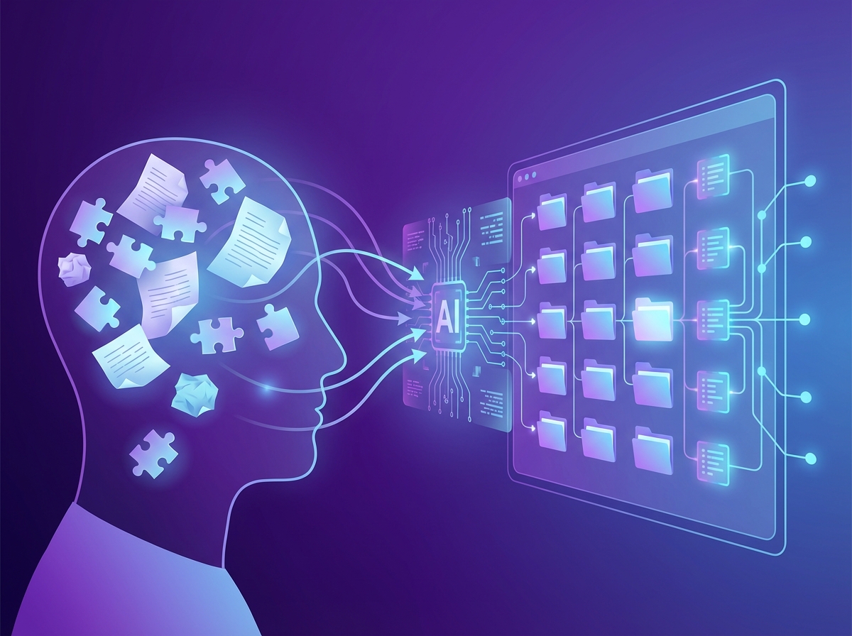 Claude Coworkで暗黙知を形式知化し組織力を強化するイメージ