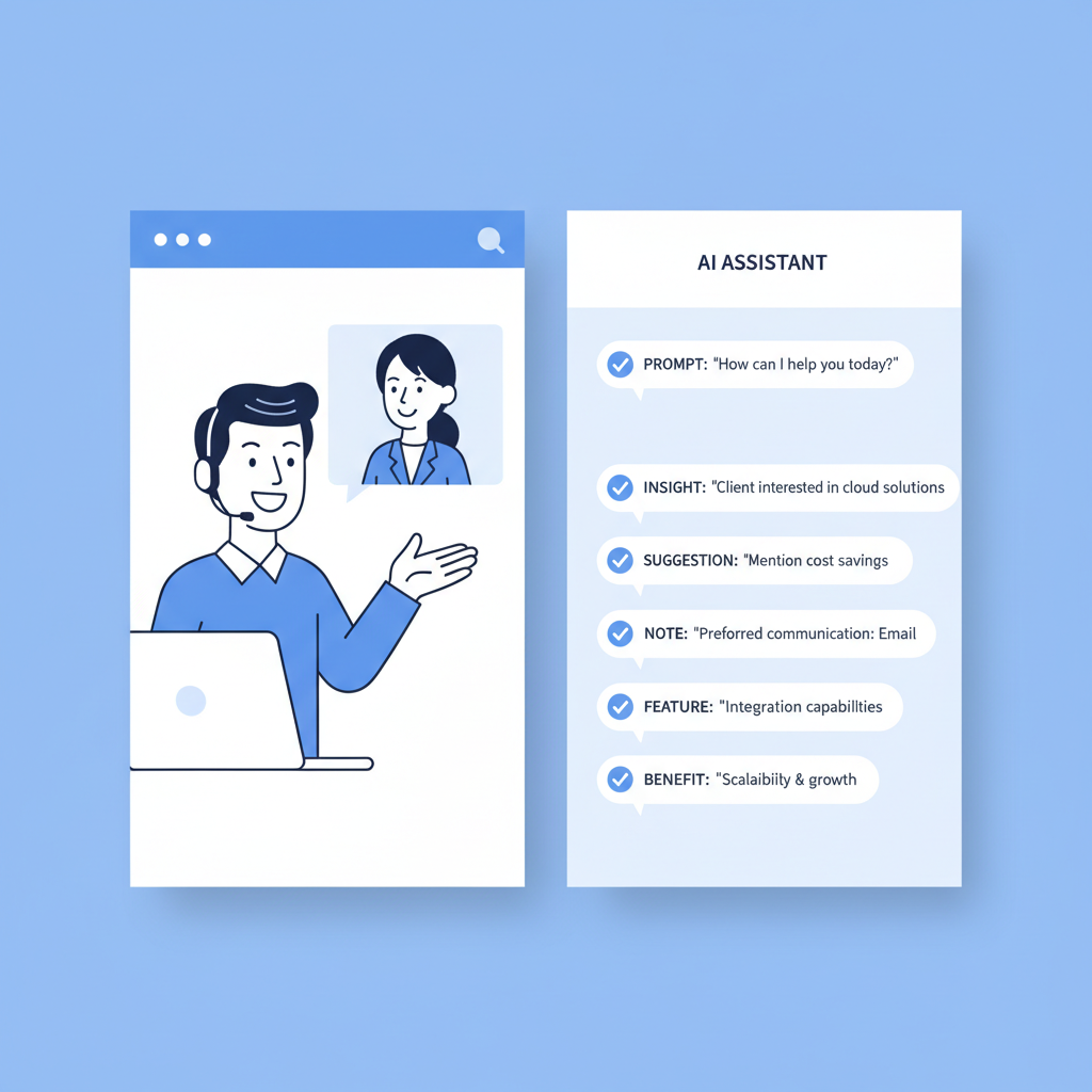 営業職がClaude Coworkで生産性を上げる方法【2026年最新】完全ガイド Claude Coworkによる商談準備の効率化イメージ
