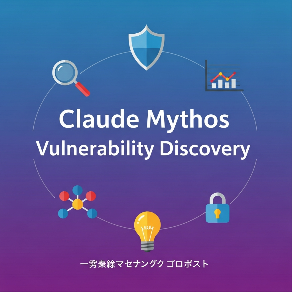 Claude Mythosが発見した脆弱性の衝撃。危険すぎて公開できないAIとAnthropicの安全哲学