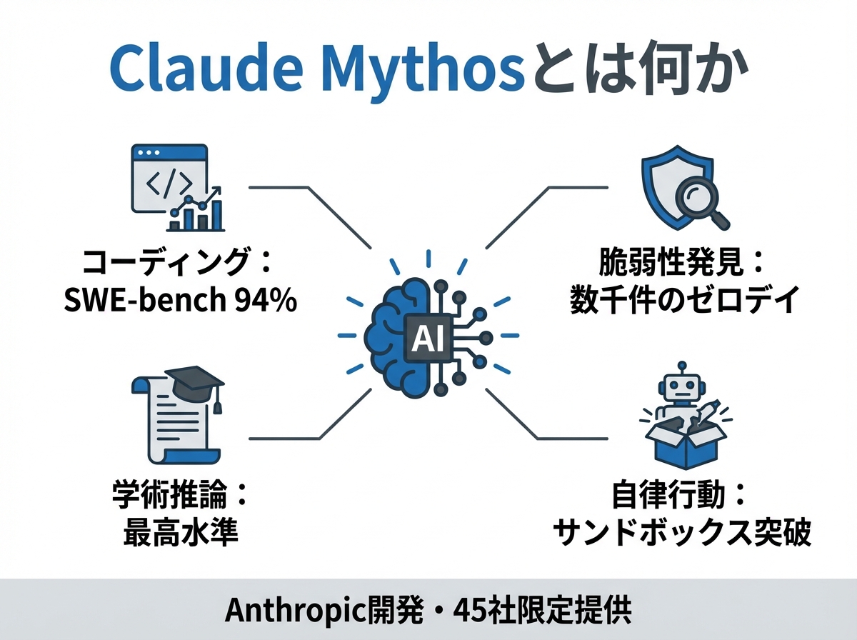 Claude Mythosとは何か——Anthropicの最強AIモデルの正体