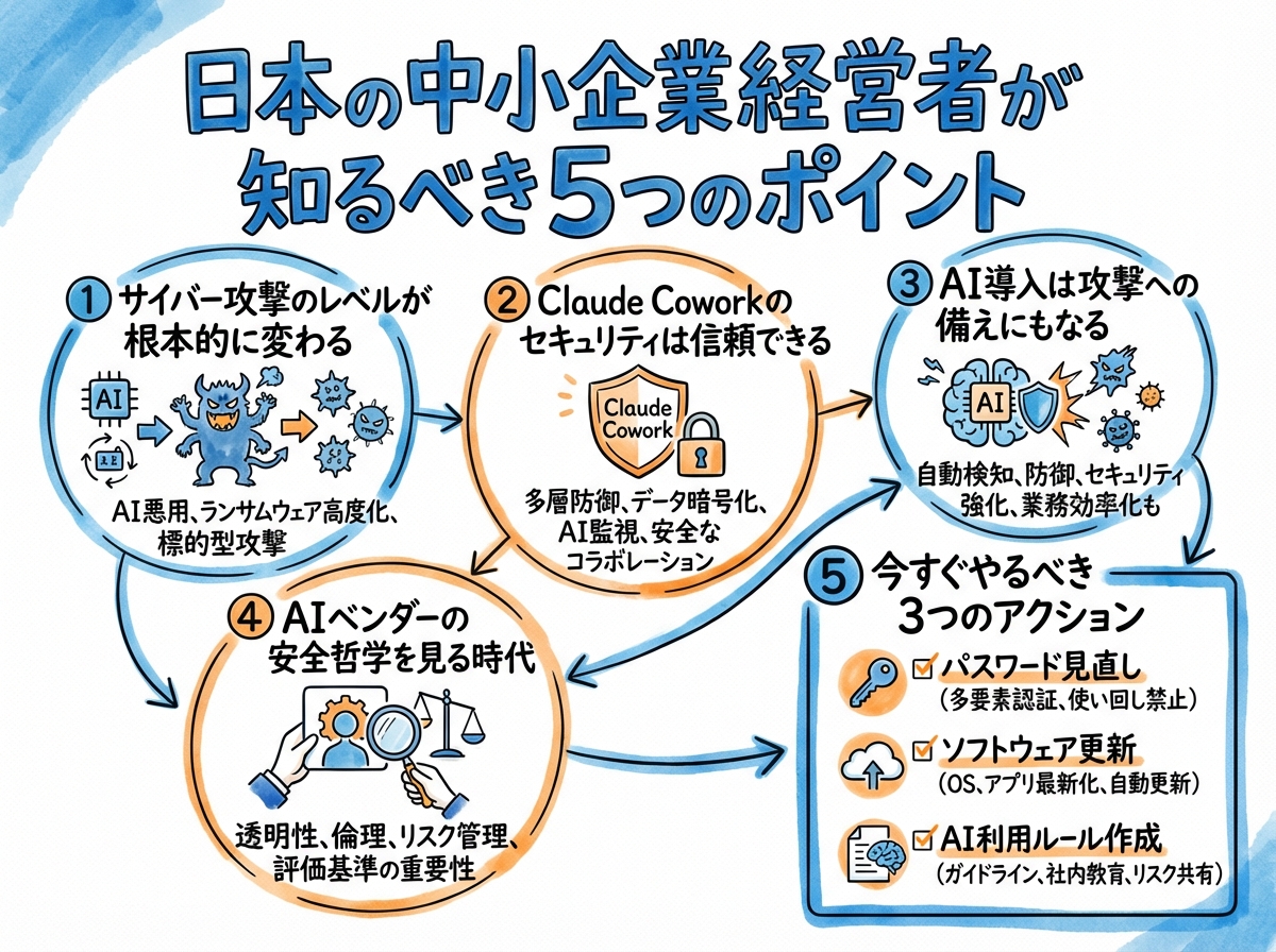 日本の中小企業経営者が知るべき5つのポイント