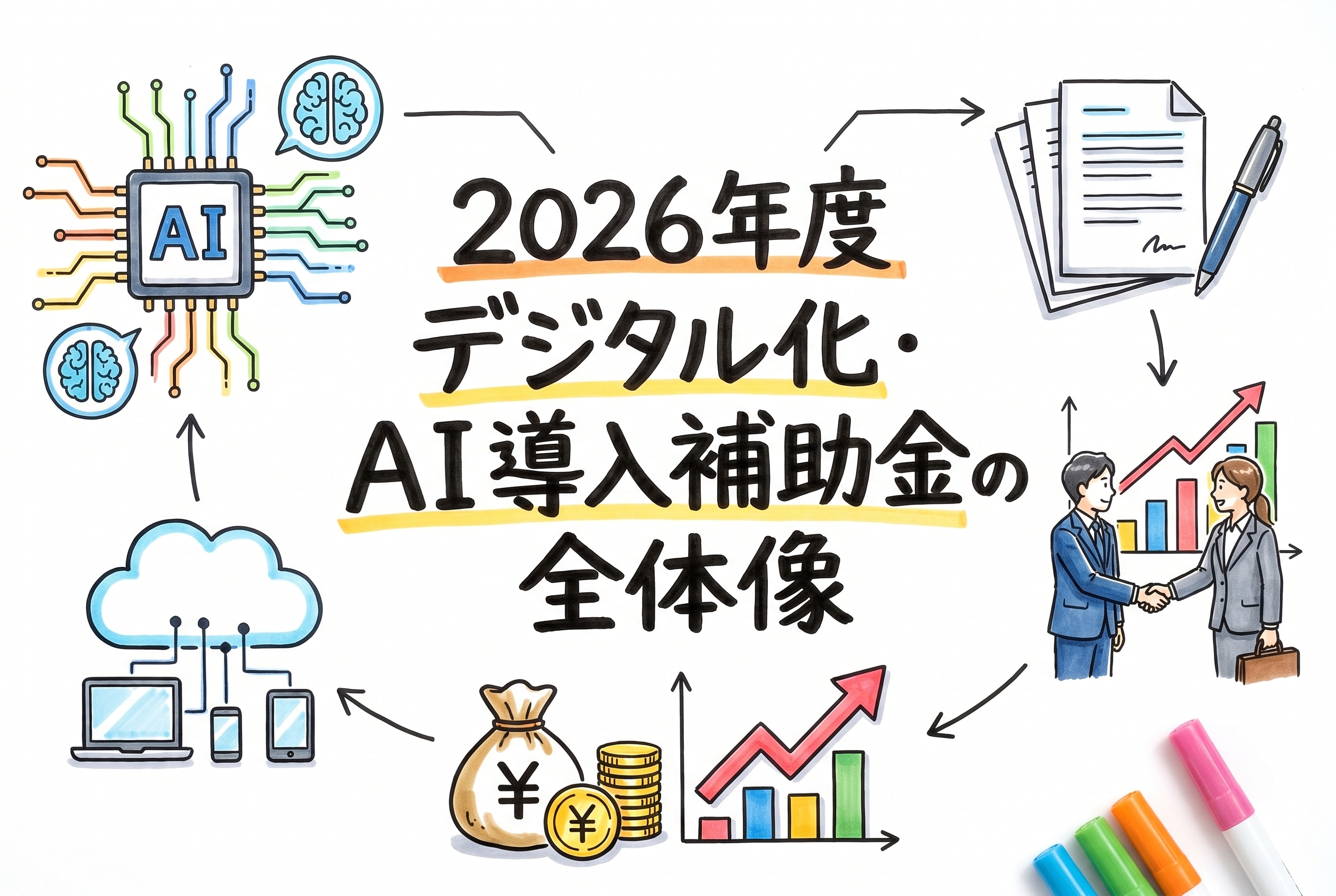 2026年度「デジタル化・AI導入補助金」の全体像